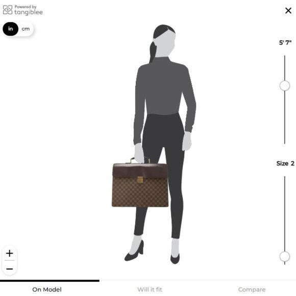 Louis Vuitton Damier Ebene Altona GM - Picture 6 of 8